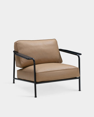 Aero Large Lounge Chair - Macchiato Parma Leather