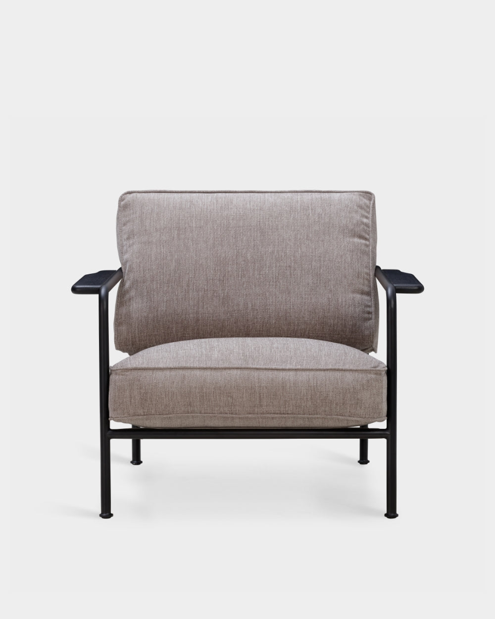 Aero Medium Lounge Chair - Dark Grey-Soft 03