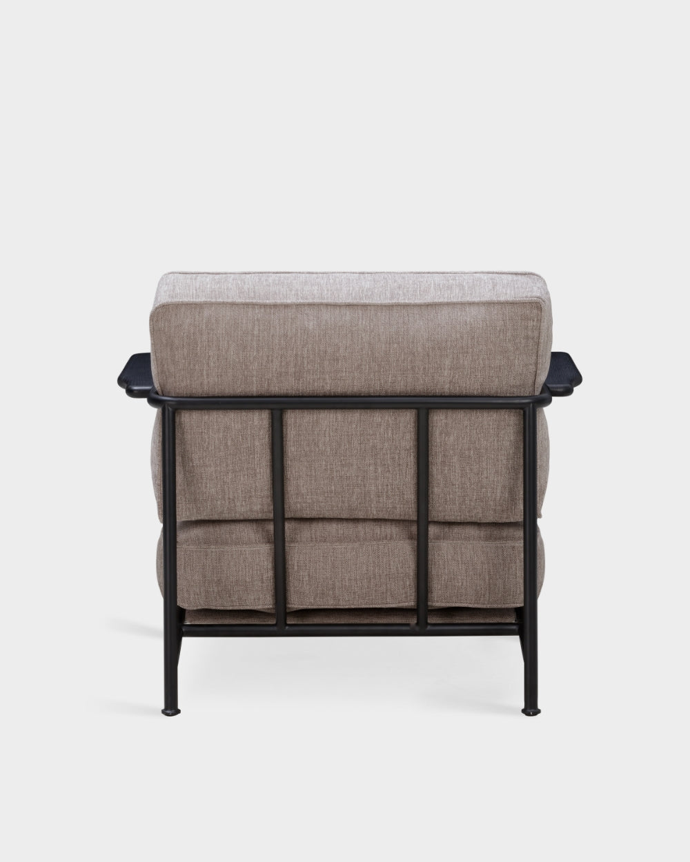 Aero Medium Lounge Chair - Dark Grey-Soft 03