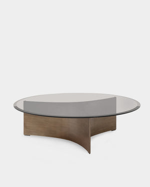 Arc Table - 1000mm - Brass
