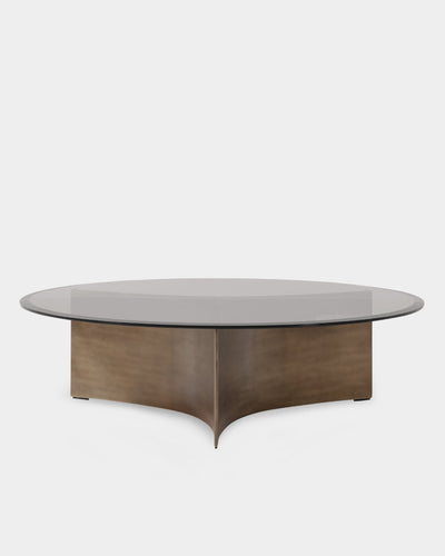 Arc Table - 1000mm - Brass