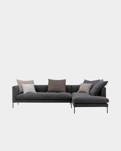 Blade L Shape Sofa - Charcoal-Sasso 10