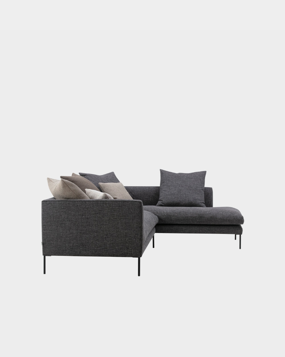 Blade L Shape Sofa - Charcoal-Sasso 10