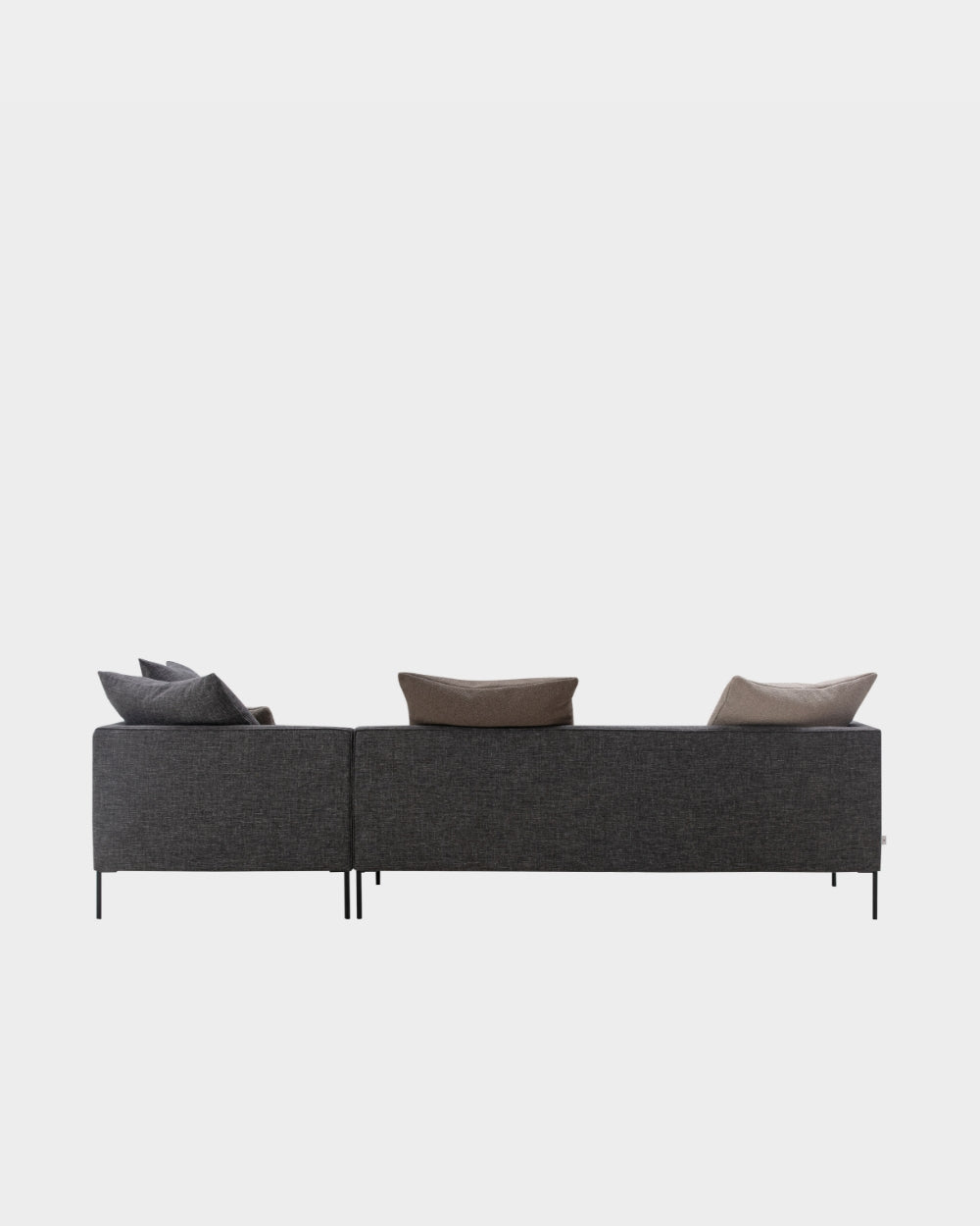 Blade L Shape Sofa - Charcoal-Sasso 10