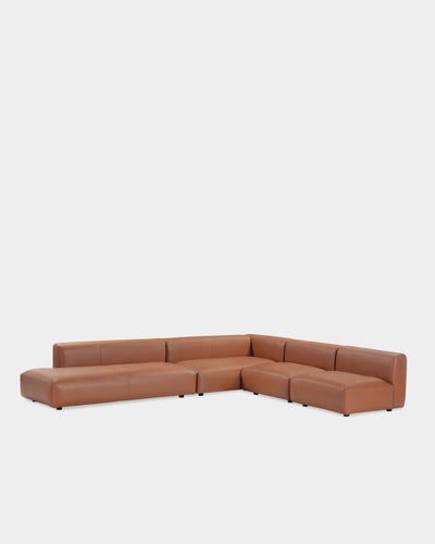 Boketto V7 Sofa - Cognac Parma Leather
