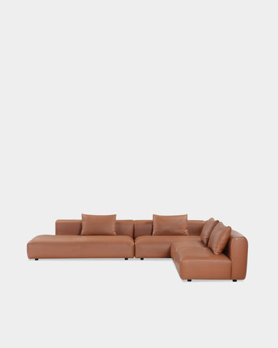 Boketto V7 Sofa - Cognac Parma Leather