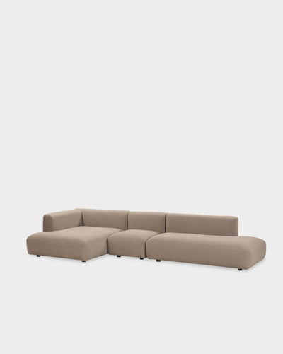 Boketto V10 Sofa - Light Brown Boucle-Cuddle 04
