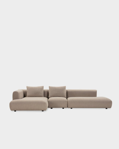 Boketto V10 Sofa - Light Brown Boucle-Cuddle 04