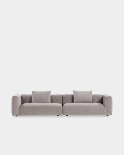 Boketto 4 Seater Sofa - Silver-Zest 04