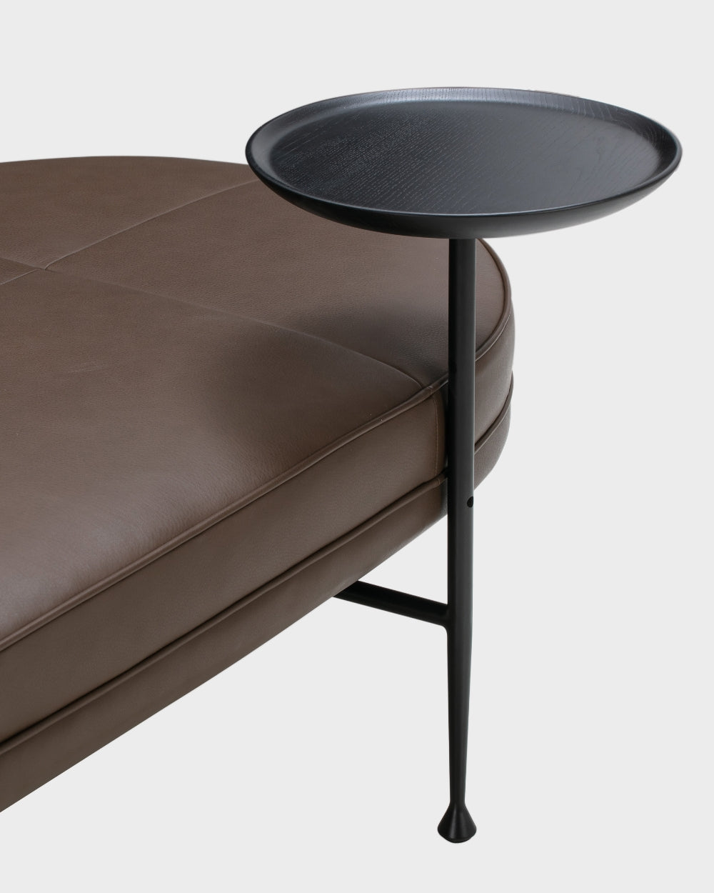 Canoe Daybed - Marrone Parma Leather