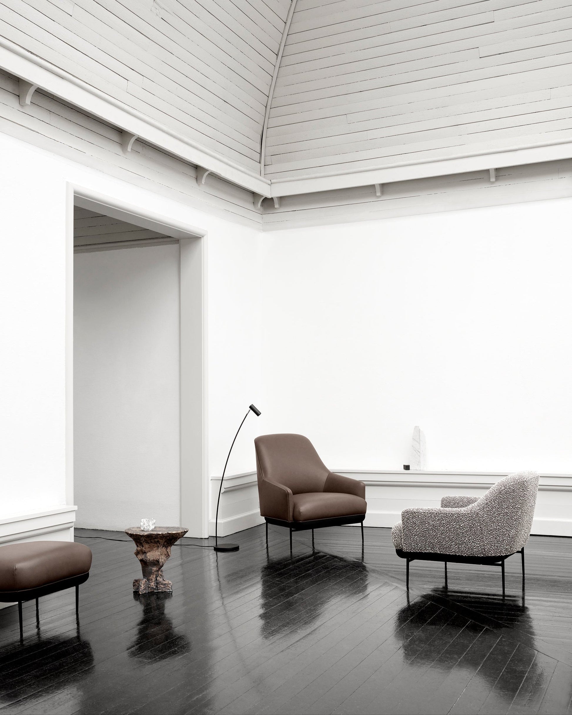 Chill Stool - Marrone Parma Leather