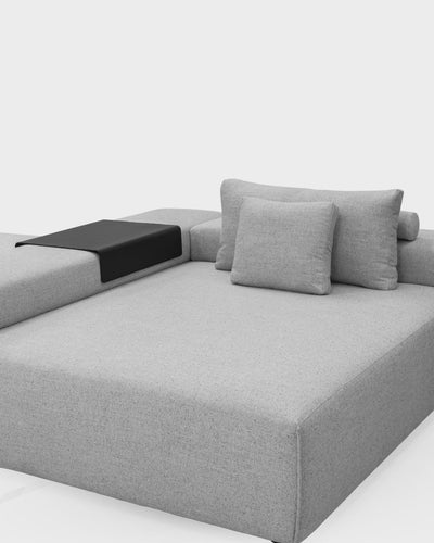 Cinder Block V3 Sofa - Light Grey-Agata 02