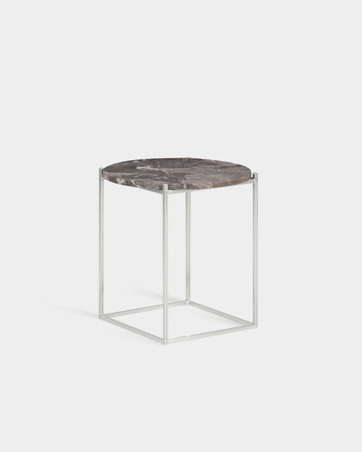 Circle Side Table - Pietra Grey Marble