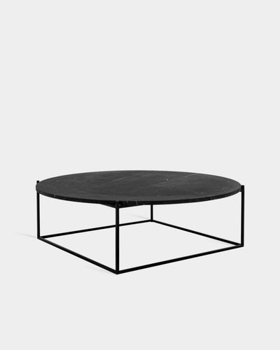 Circle Coffee Table - Nero Marquina Marble