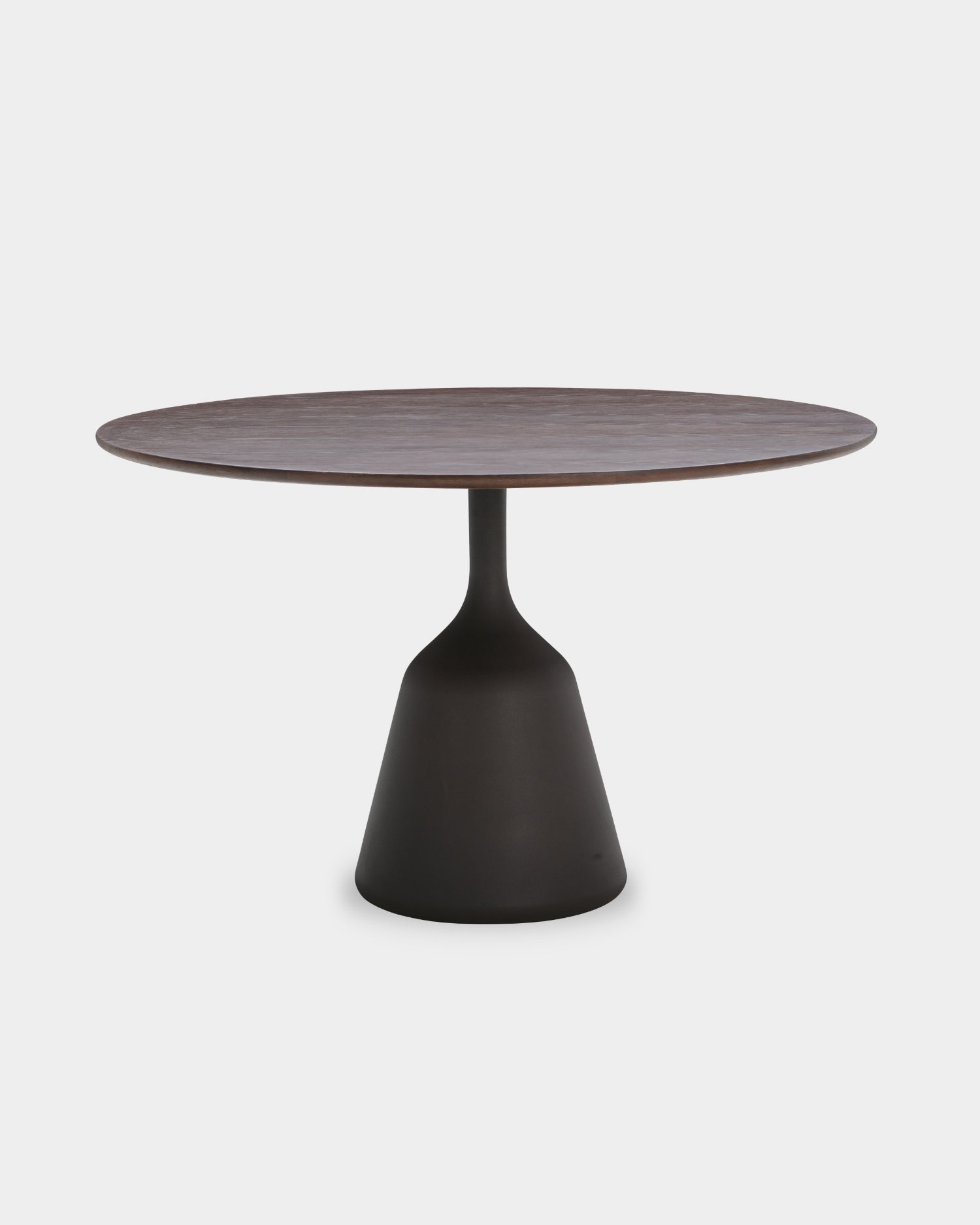 Coin Dining Table - Dark Brown