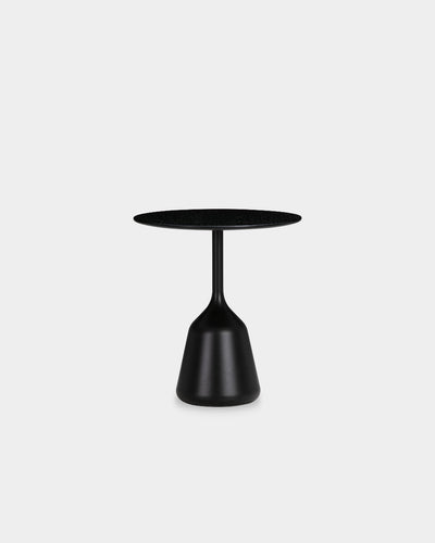 Coin Side Table - High - Black