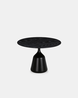 Coin Side Table - Low - Black