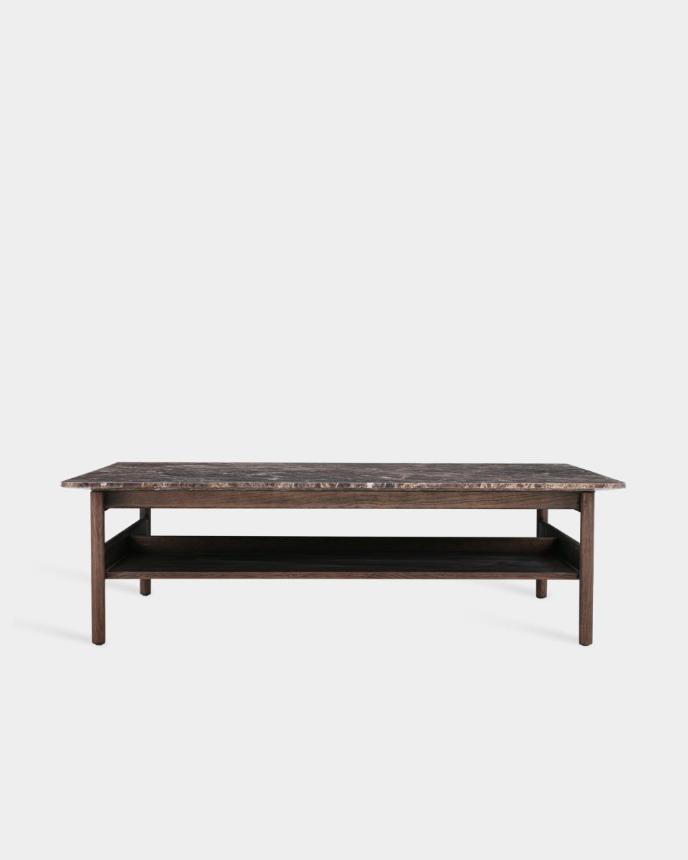 Collect Square Coffee Table - Large - Dark Brown