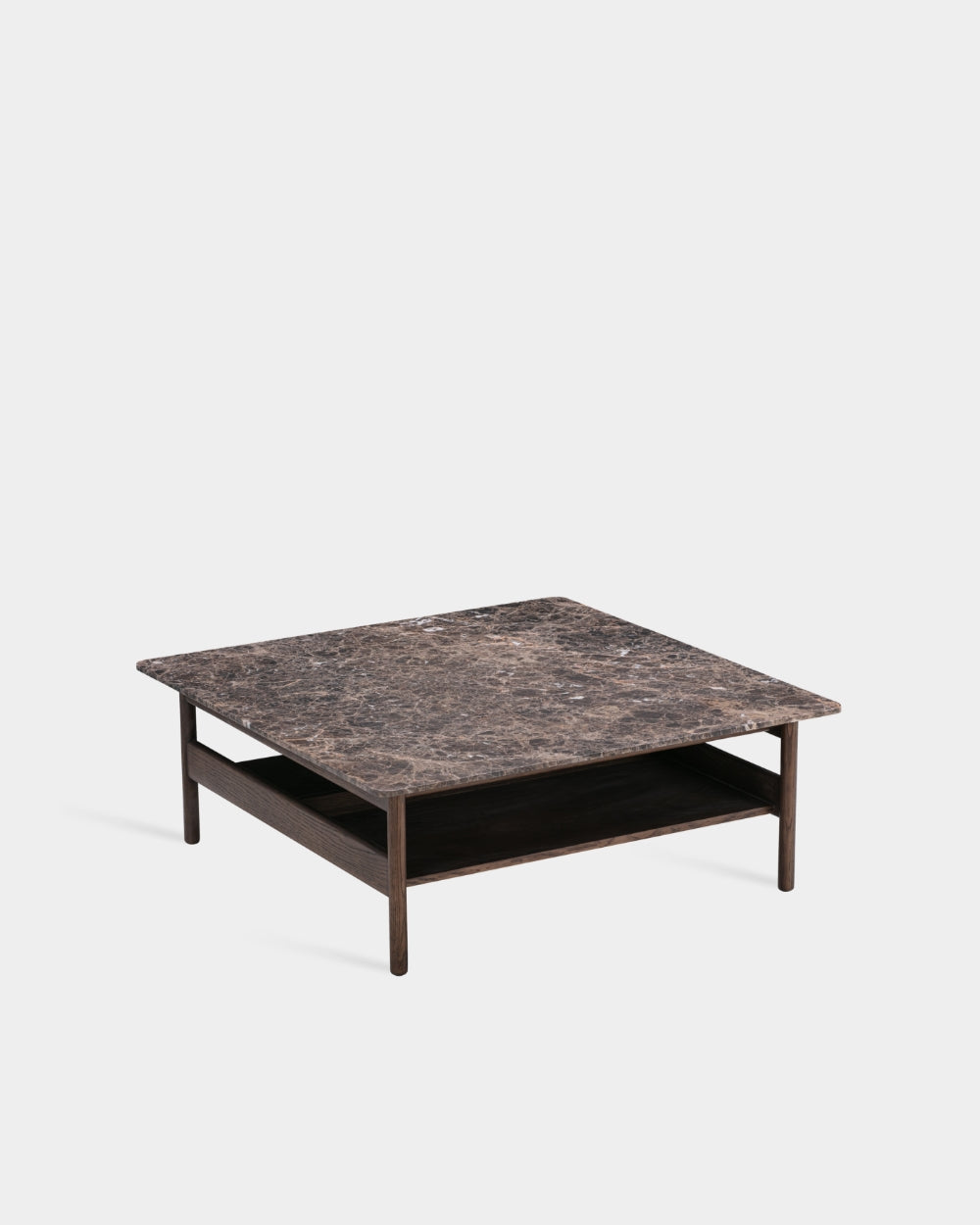 Collect Square Coffee Table - Medium - Dark Brown