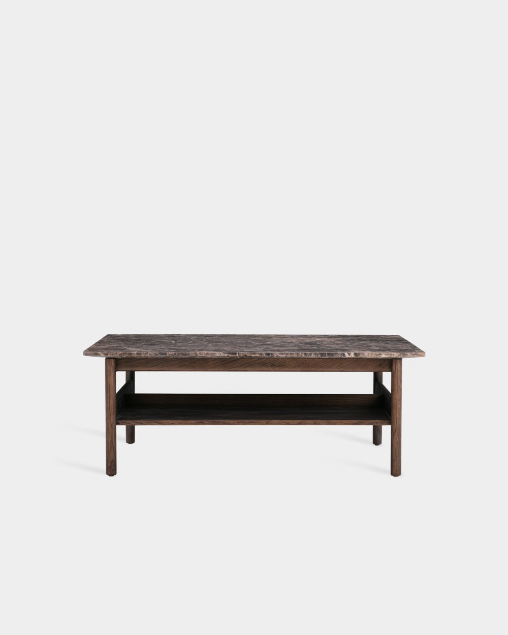 Collect Square Coffee Table - Medium - Dark Brown