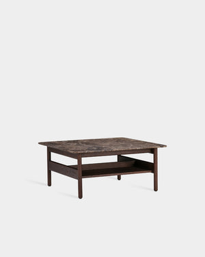 Collect Square Coffee Table - Small - Dark Brown