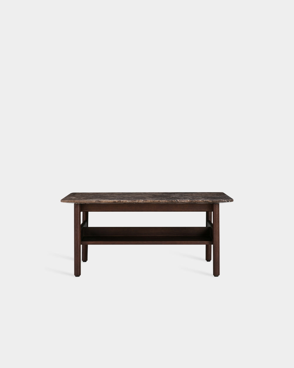 Collect Square Coffee Table - Small - Dark Brown