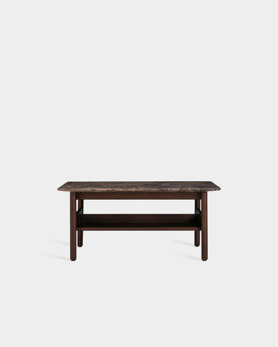 Collect Square Coffee Table - Small - Dark Brown