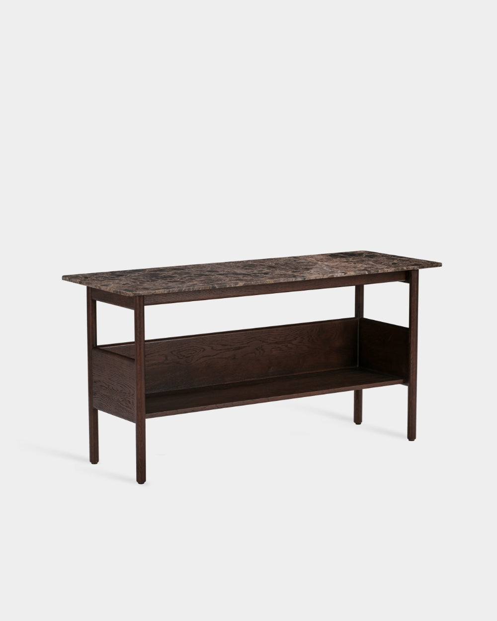 Collect Low Console Table - Dark Brown