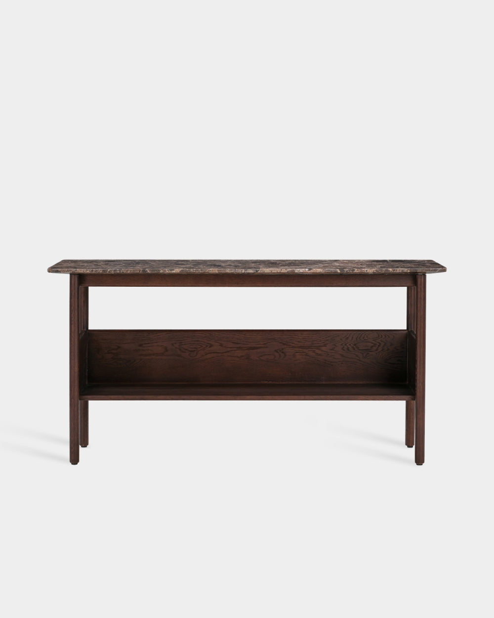 Collect Low Console Table - Dark Brown