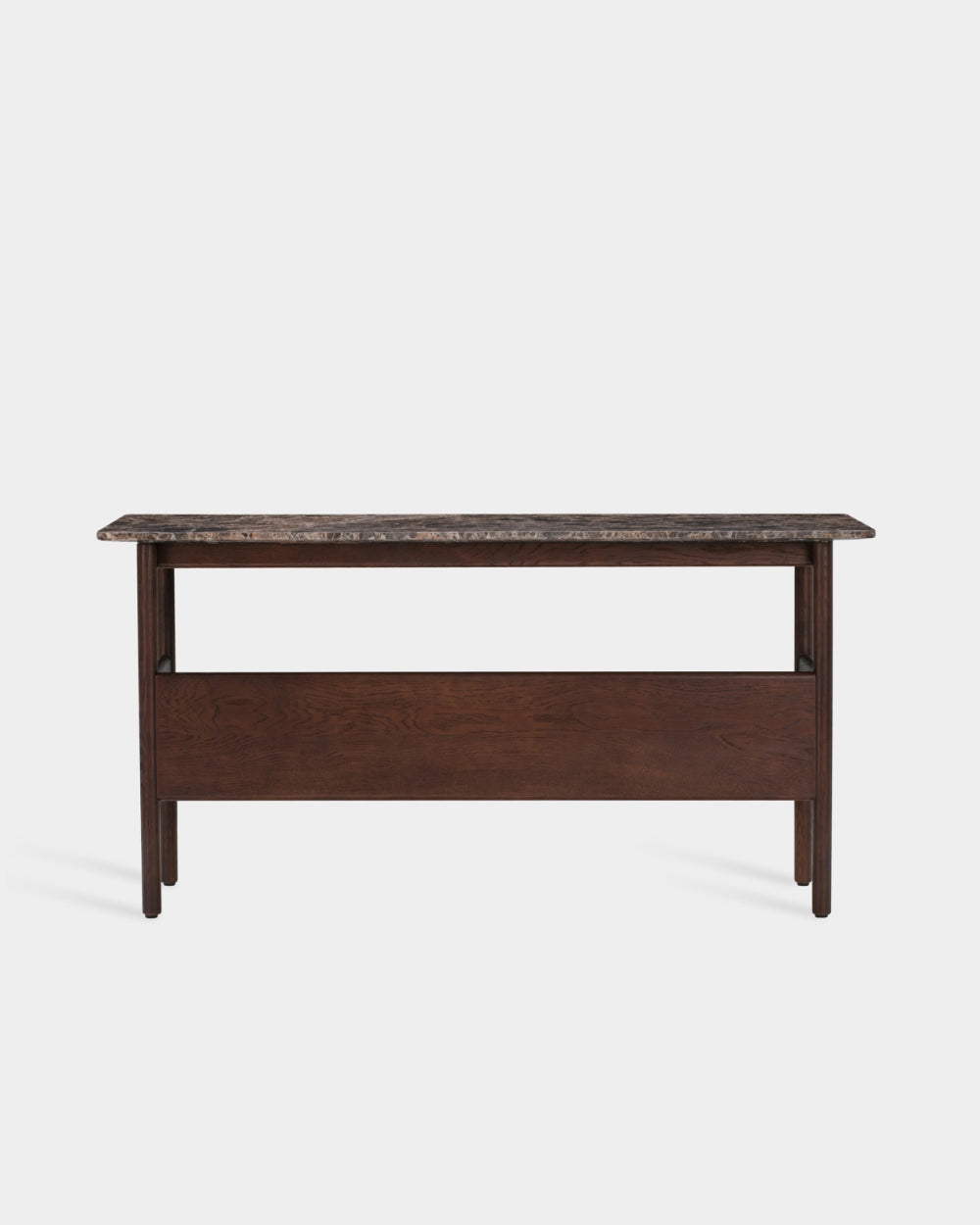 Collect Low Console Table - Dark Brown