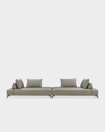 Define V2 Sofa - Grey Barona Leather