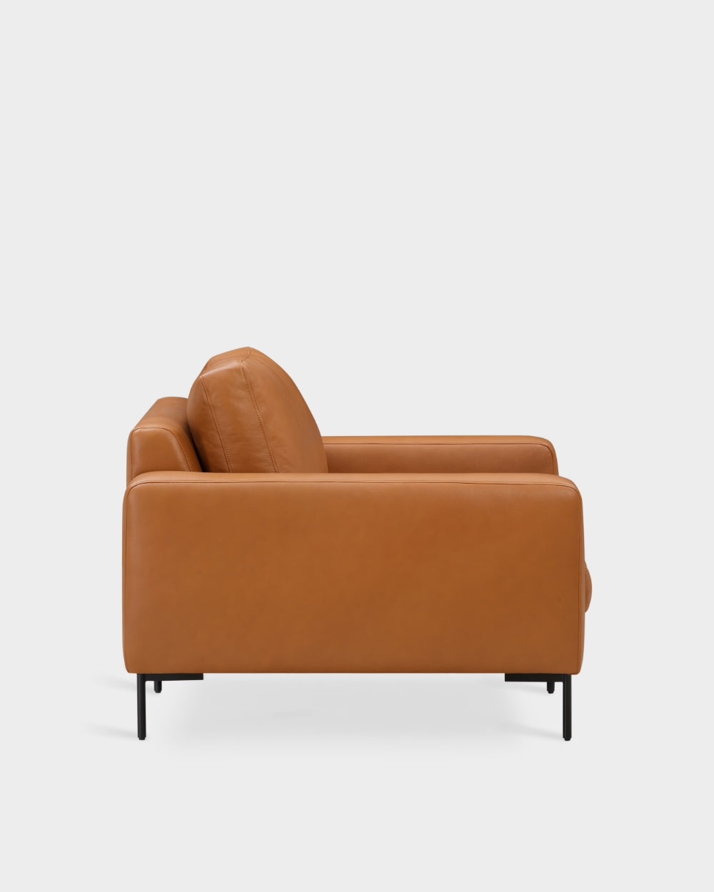 Edge V1 Lounge Chair - Cognac Parma Leather