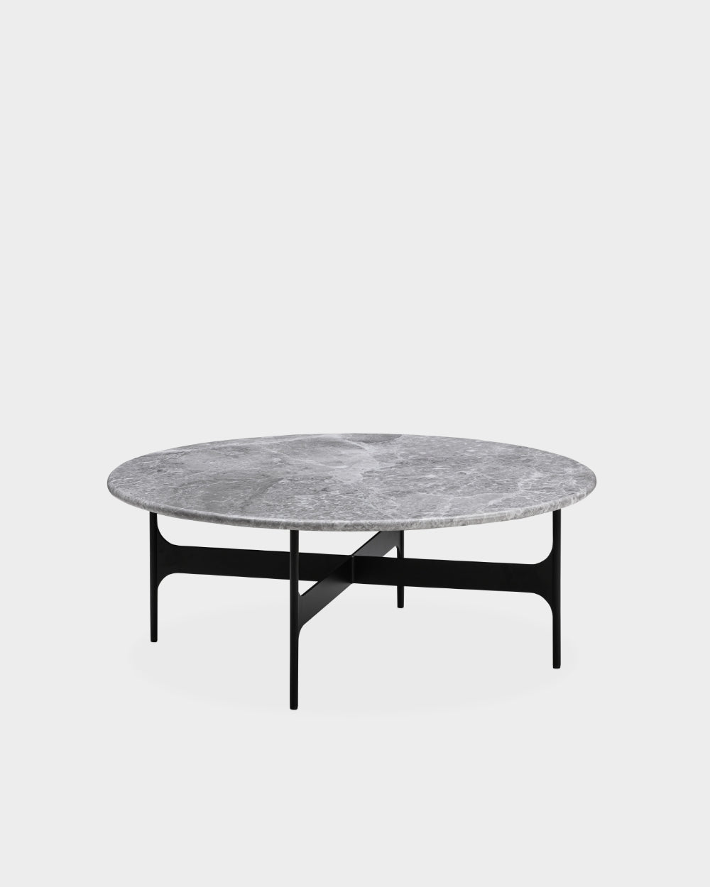 Floema Round Coffee Table - Grey Marble