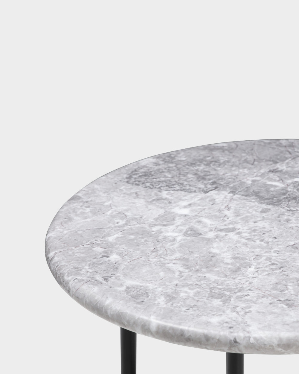 Floema Side Table - Small - Grey Marble