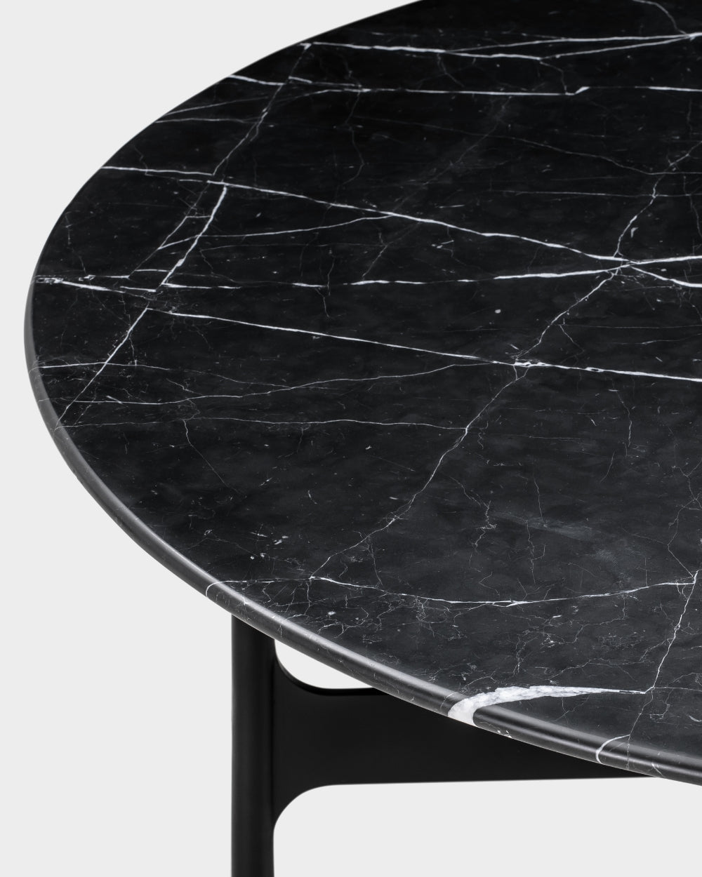 Floema Dining Table - Black Marble