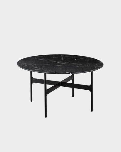 Floema Dining Table - Black Marble