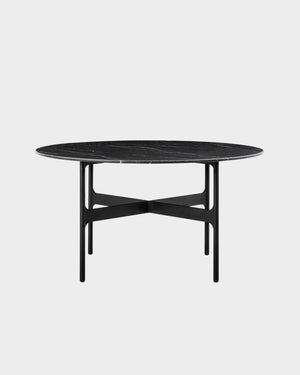 Floema Dining Table - Black Marble