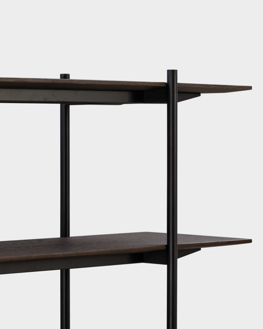 Formal Shelving Configuration 10 - Dark Brown