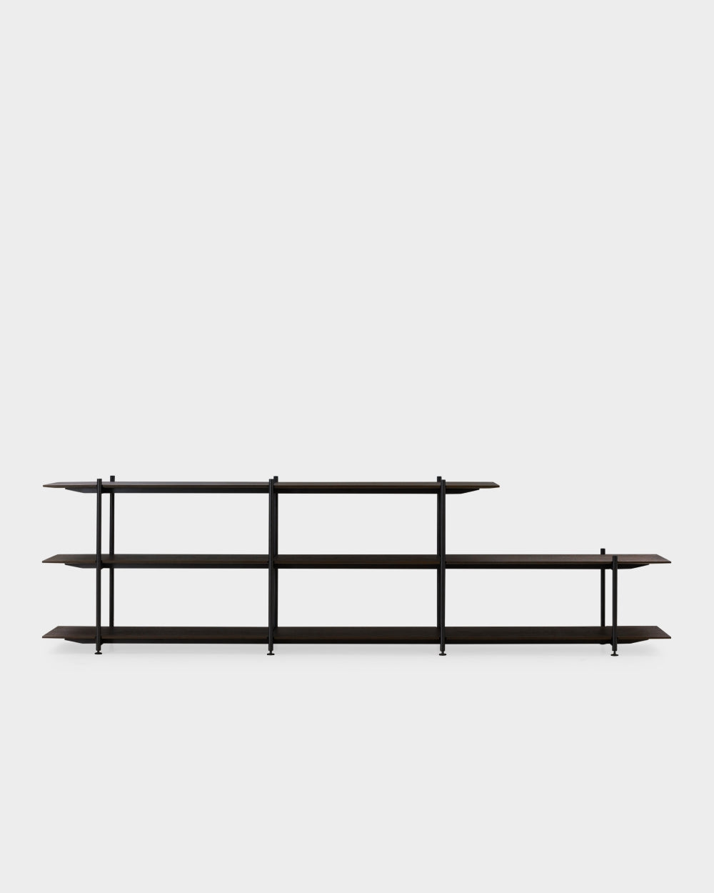 Formal Shelving Configuration 15 - Dark Brown