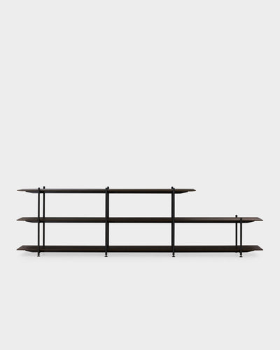 Formal Shelving Configuration 15 - Dark Brown