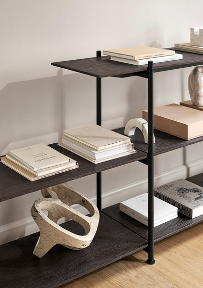 Formal Shelving Configuration 15 - Dark Brown