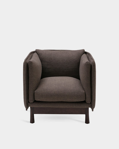 Kite Club Arm Chair - Dark Brown - Brown-Tivoli 04