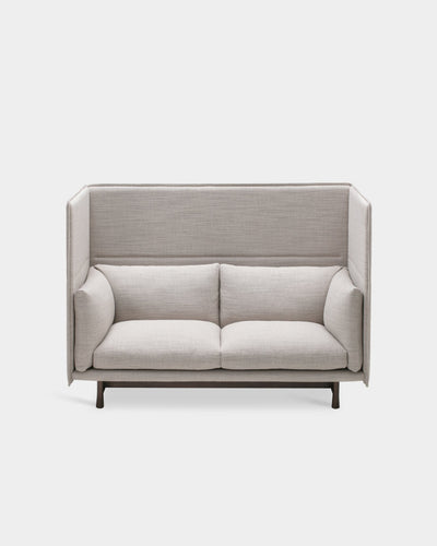 Kite High Back 2 Seater Sofa - Grey-Tivoli 02