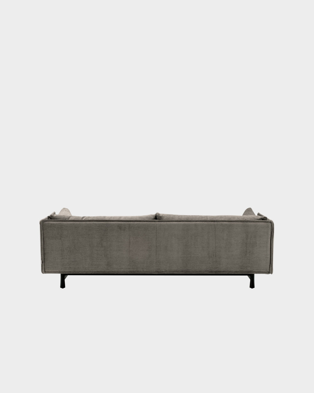 Kite 2.5 Seater Sofa - Black - Olive-Roco 08