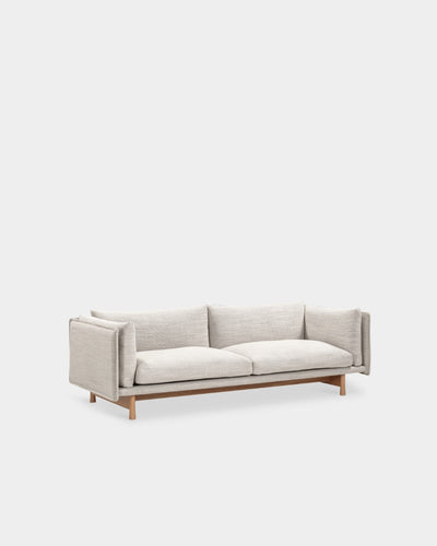 Kite 2.5 Seater Sofa - Black - Grey-Tivoli 02