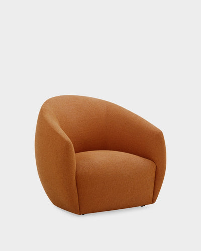 Lobby Lounge Chair - Orange-Glow 06