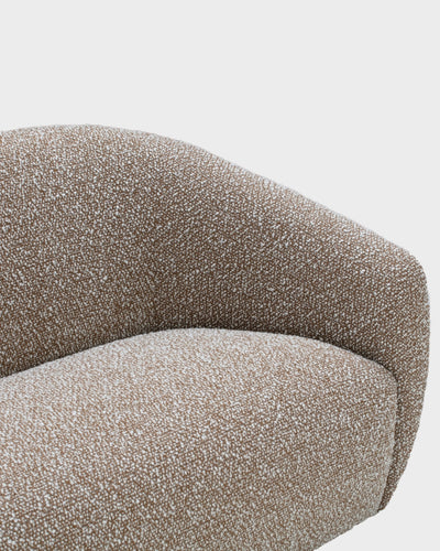 Lobby 2 Seater Sofa - Brown-Silenzio 04