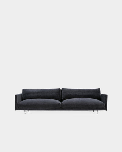 Maho 3 Seater Sofa - Charcoal-Roco 18