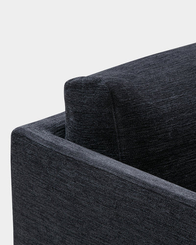 Maho 3 Seater Sofa - Charcoal-Roco 18