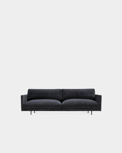 Maho 2.5 Seater Sofa - Charcoal-Roco 18